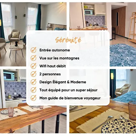 Apartment Serenite - Spacieux - Vue - Equipe Lourdes